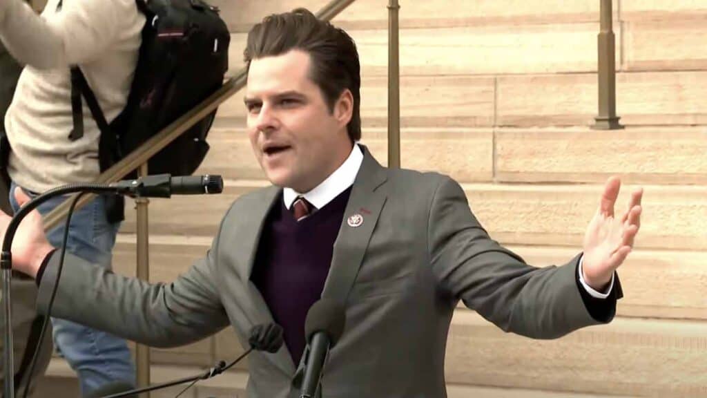 Matt Gaetz: "We have the votes to remove Liz Cheney"