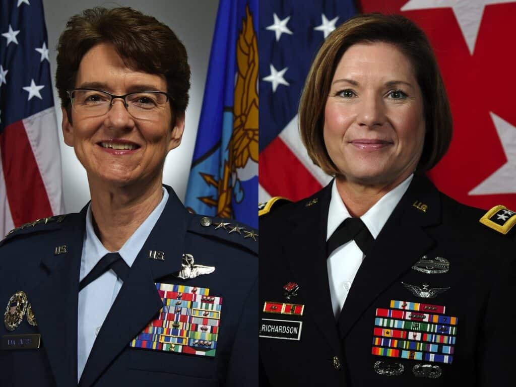 Biden nominates two female generals to run combatant commands after their promotions were held up under Trump.