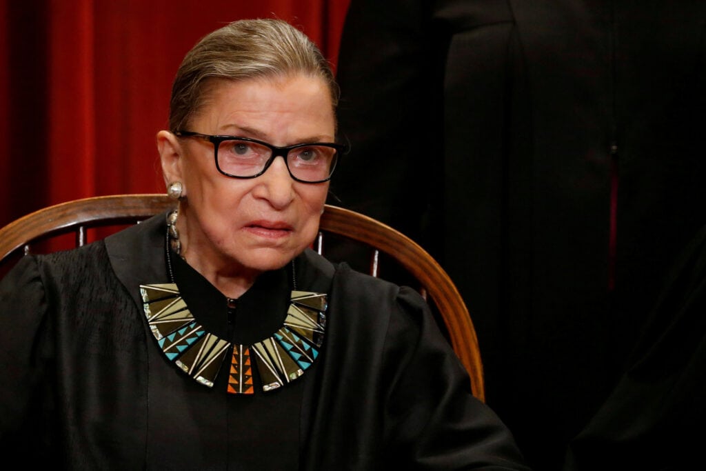 RBG'S statue unveiled in Brooklyn.