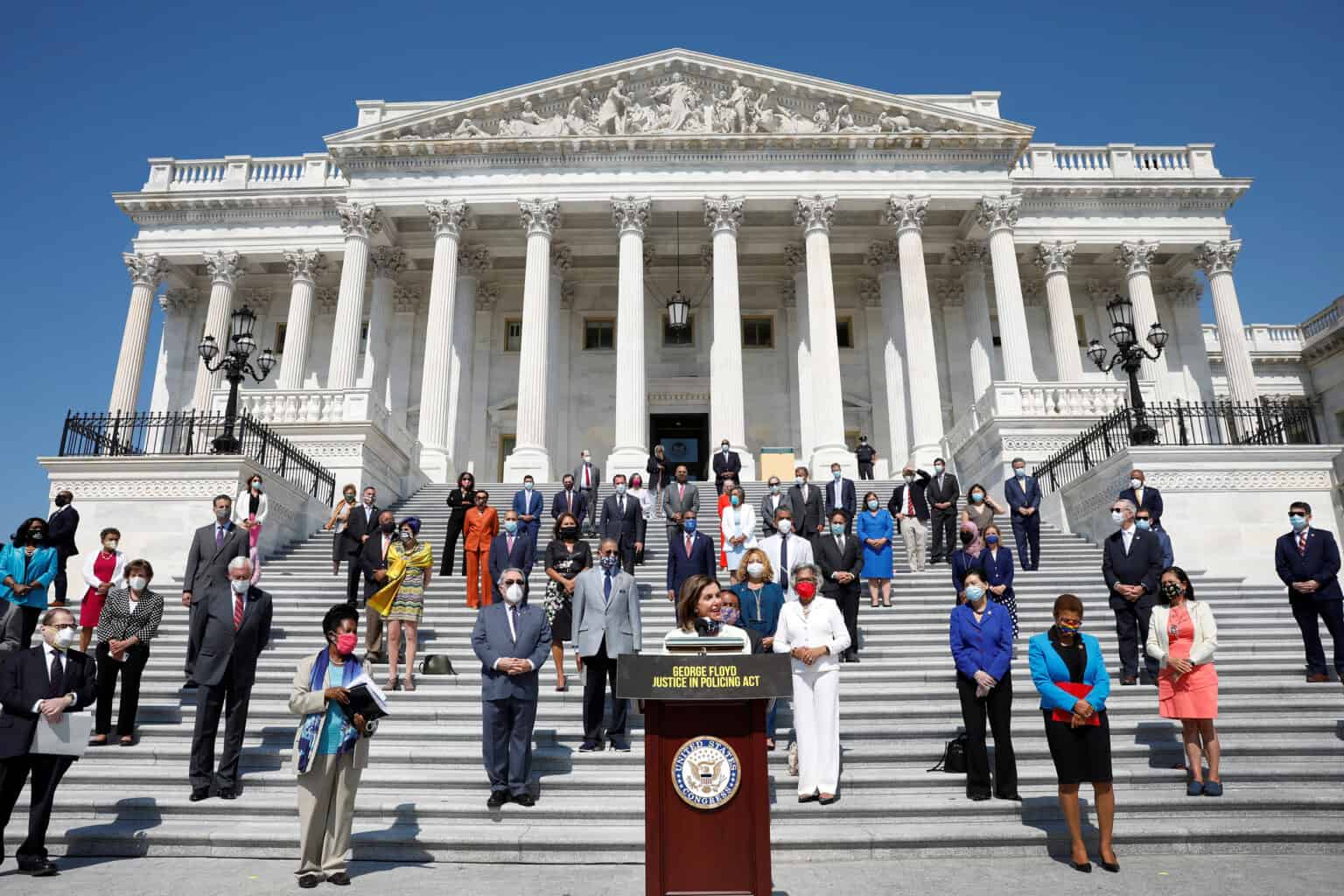 House passes George Floyd Justice in Policing Act.