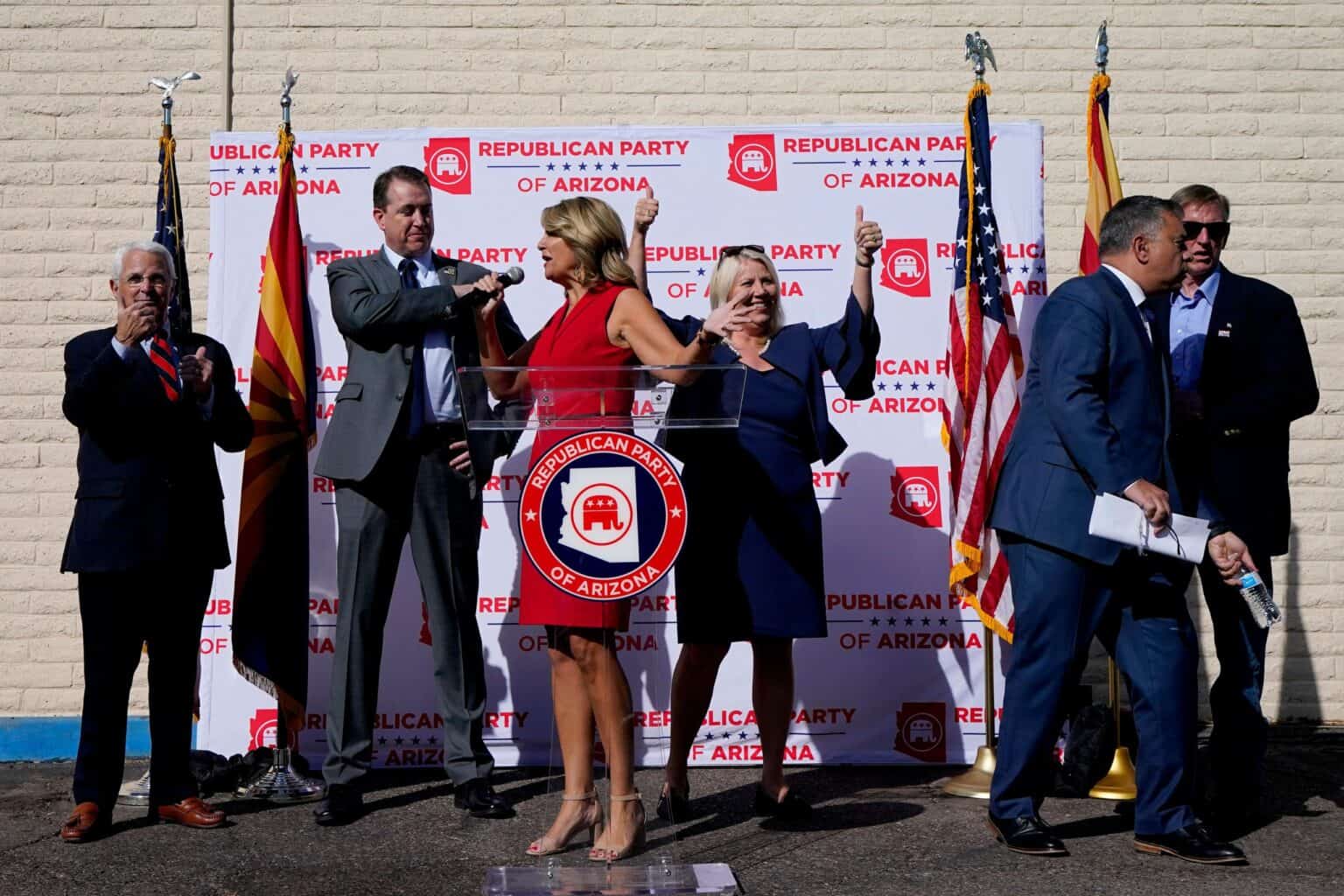 Judge orders Arizona GOP to pay $18k in legal fees for "groundless" election lawsuit.