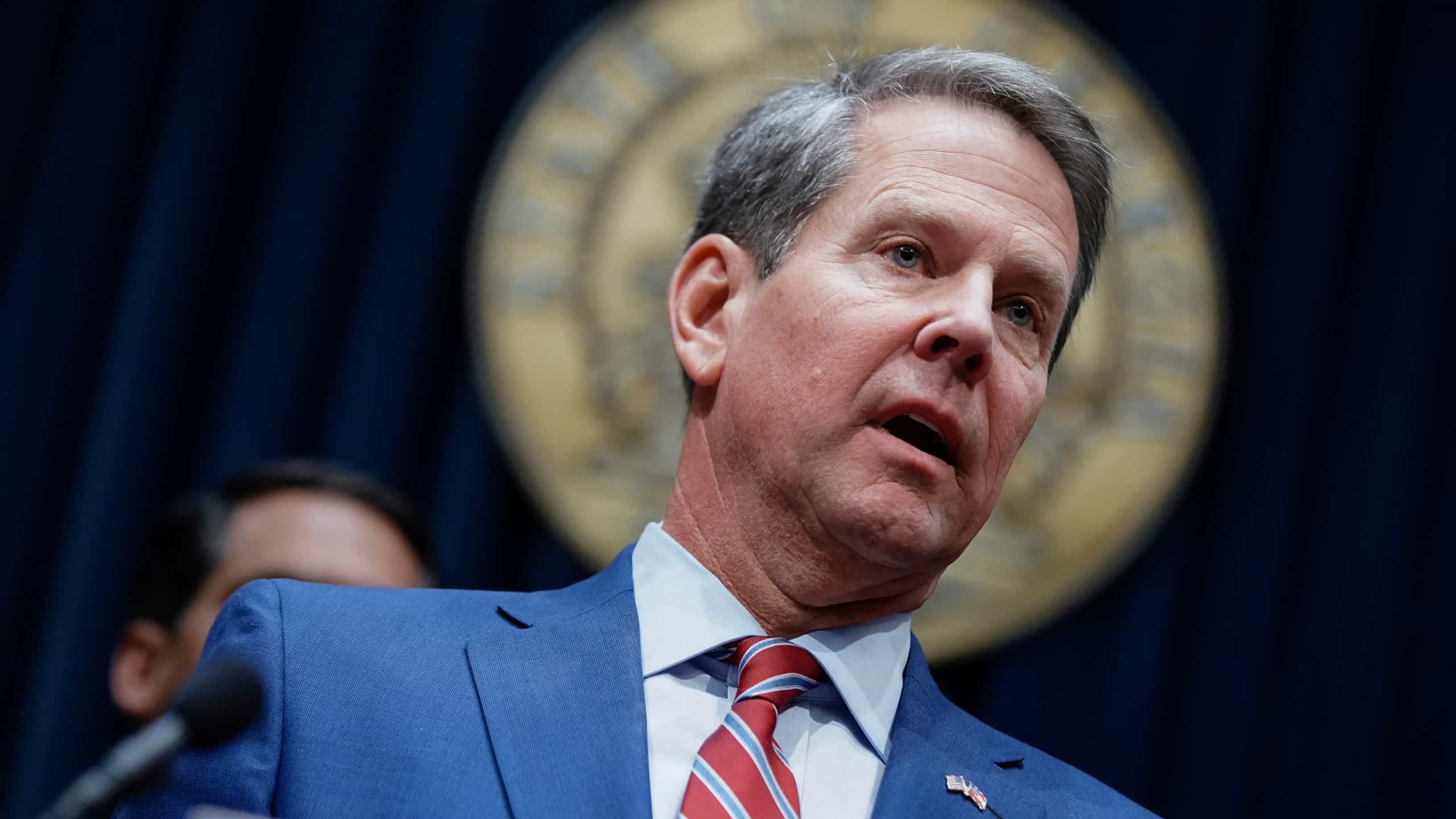 Brian Kemp says he would "absolutely" support Trump if he's the nominee in 2024.