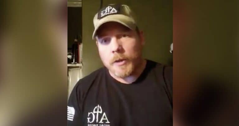 Capitol rioter bans Biden voters and supporters of transgender rights from his business.