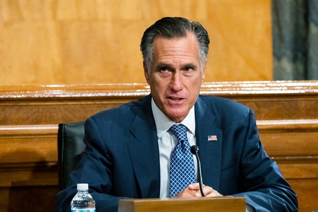 Mitt Romney slams Trump foe trying to kill border deal "because he wants to blame Biden"