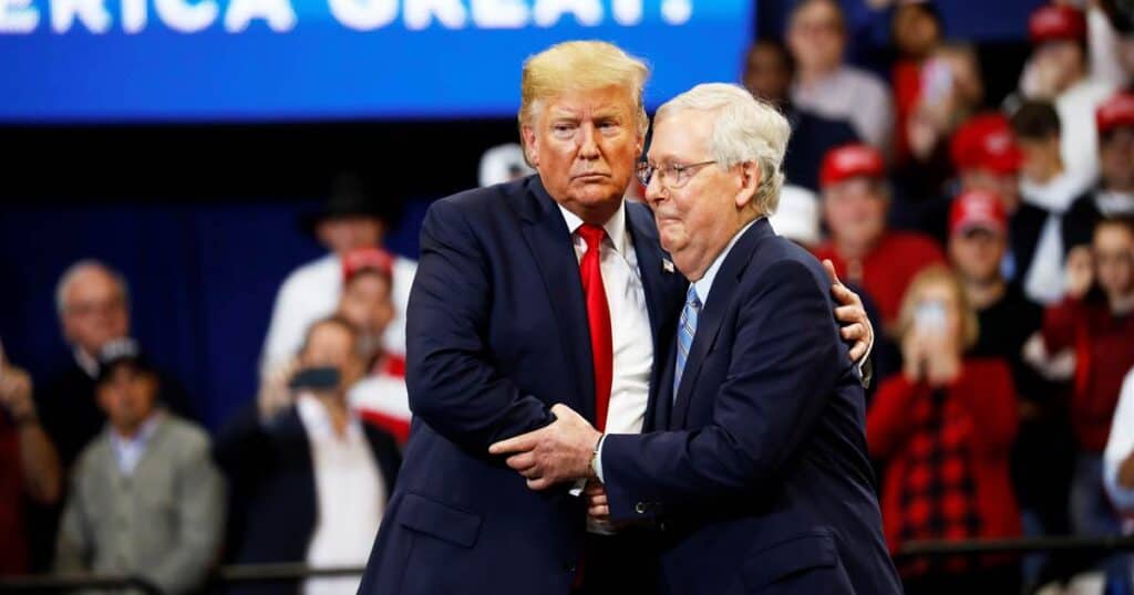 Trump hits McConnell as "dumb son of a bitch" in speech at RNC donor retreat.