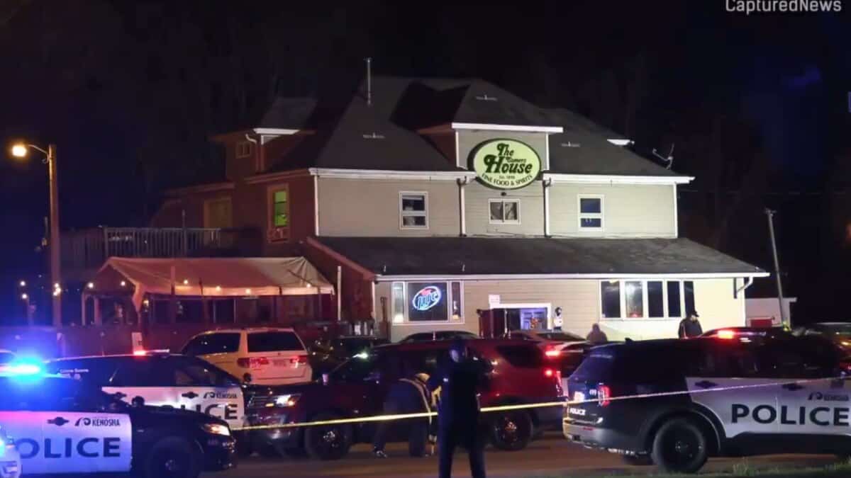 Three killed, two injured in Kenosha shooting.