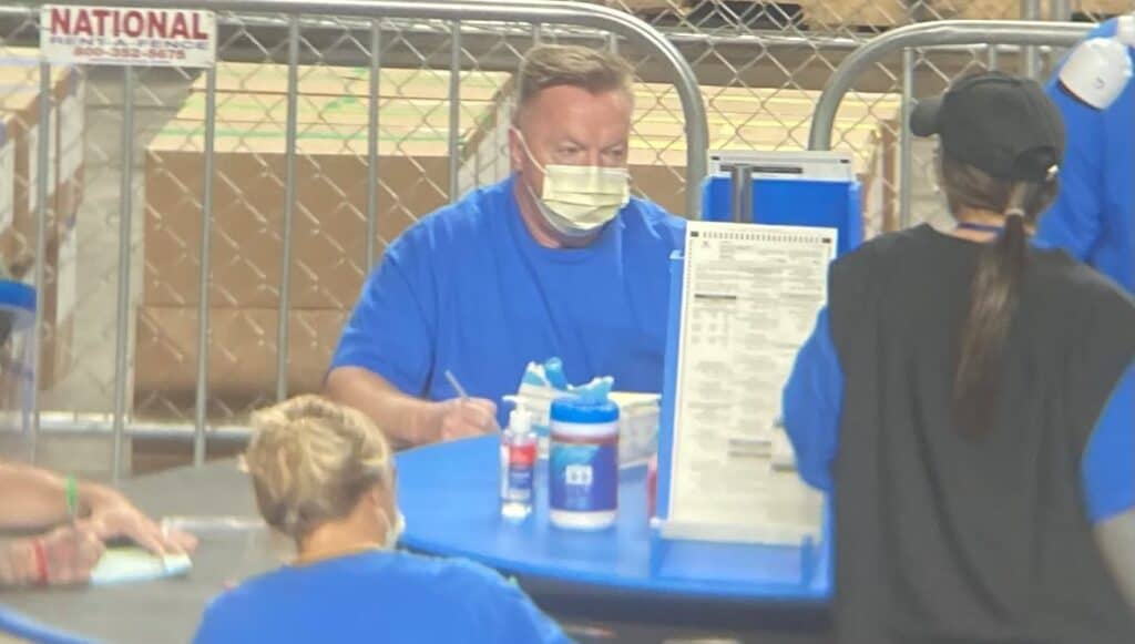 Arizona lawmaker who was in D.C. during Capitol riot is tallying votes at state audit.