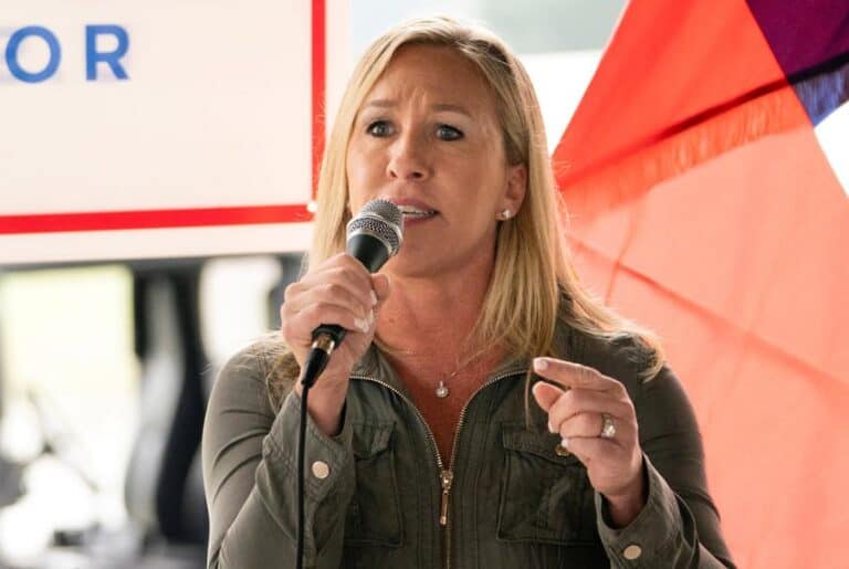 Marjorie Taylor Greene introduces legislation to fire Dr. Fauci and ban vaccine passports.