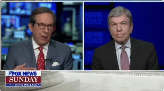 Chris Wallace to GOP Sen. Roy Blunt: "Haven't you lost your credibility" on the national debt.