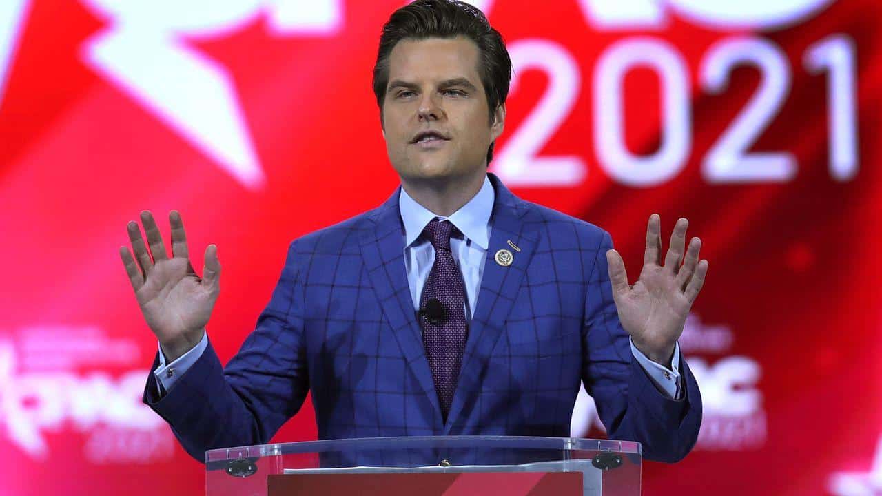 Matt Gaetz to headline conservative women’s group event amid sex trafficking investigation.