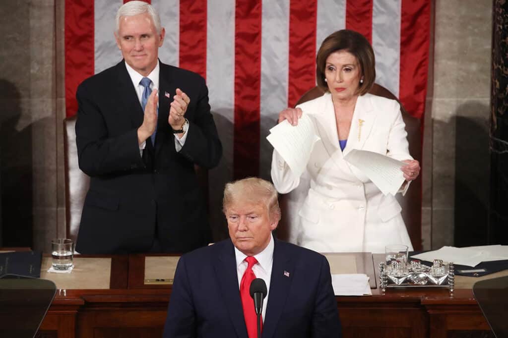 Pelosi was planning to retire, then Trump won.