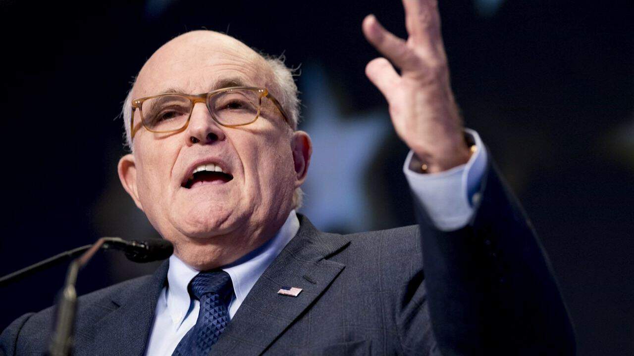 Rudy Giuliani asks judge to throw out Dominion's $1.3 billion lawsuit.