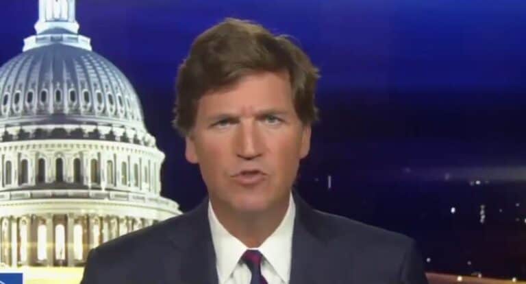 Tucker Carlson says Trump’s indictment is a ‘greater assault’ on democracy than the Jan. 6 Capitol riot.