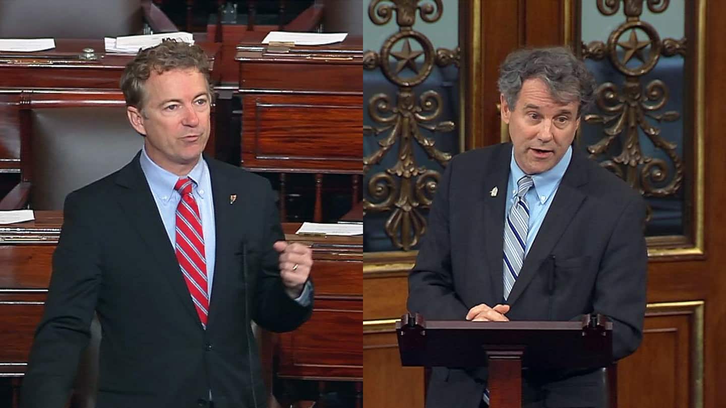 Sen. Sherrod Brown calls Rand Paul “kind of a lunatic.”