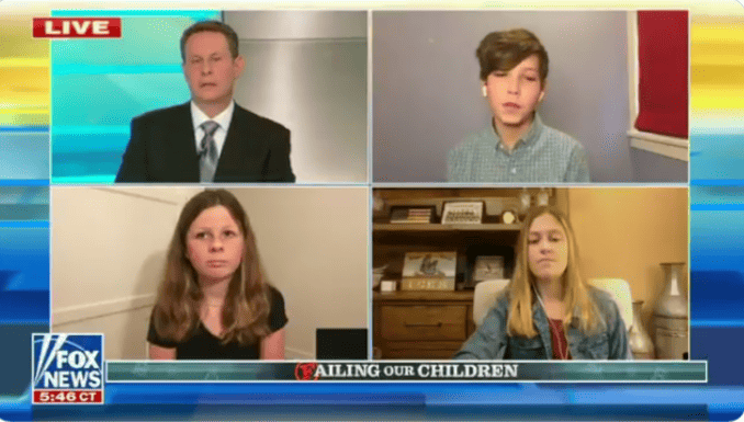 Fox News' Brian Kilmeade snaps at sixth grader for saying Biden is doing a better job than Trump on COVID.