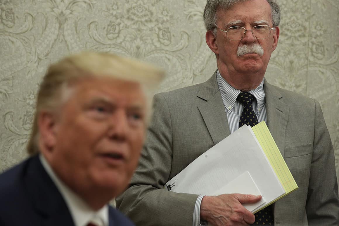 New book says Trump hoped Covid would ‘take out’ John Bolton.