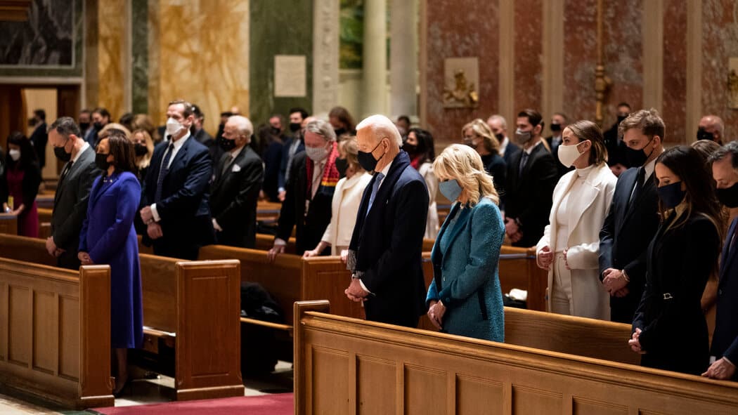 Catholic bishops advance controversial plan to deny President Biden communion.