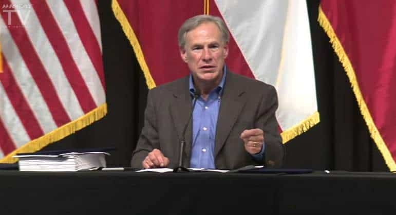 Texas Gov. Greg Abbott plans to build a border wall.