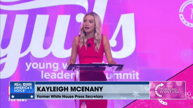 Kayleigh McEnany claims she "never lied" as press secretary because of her faith.