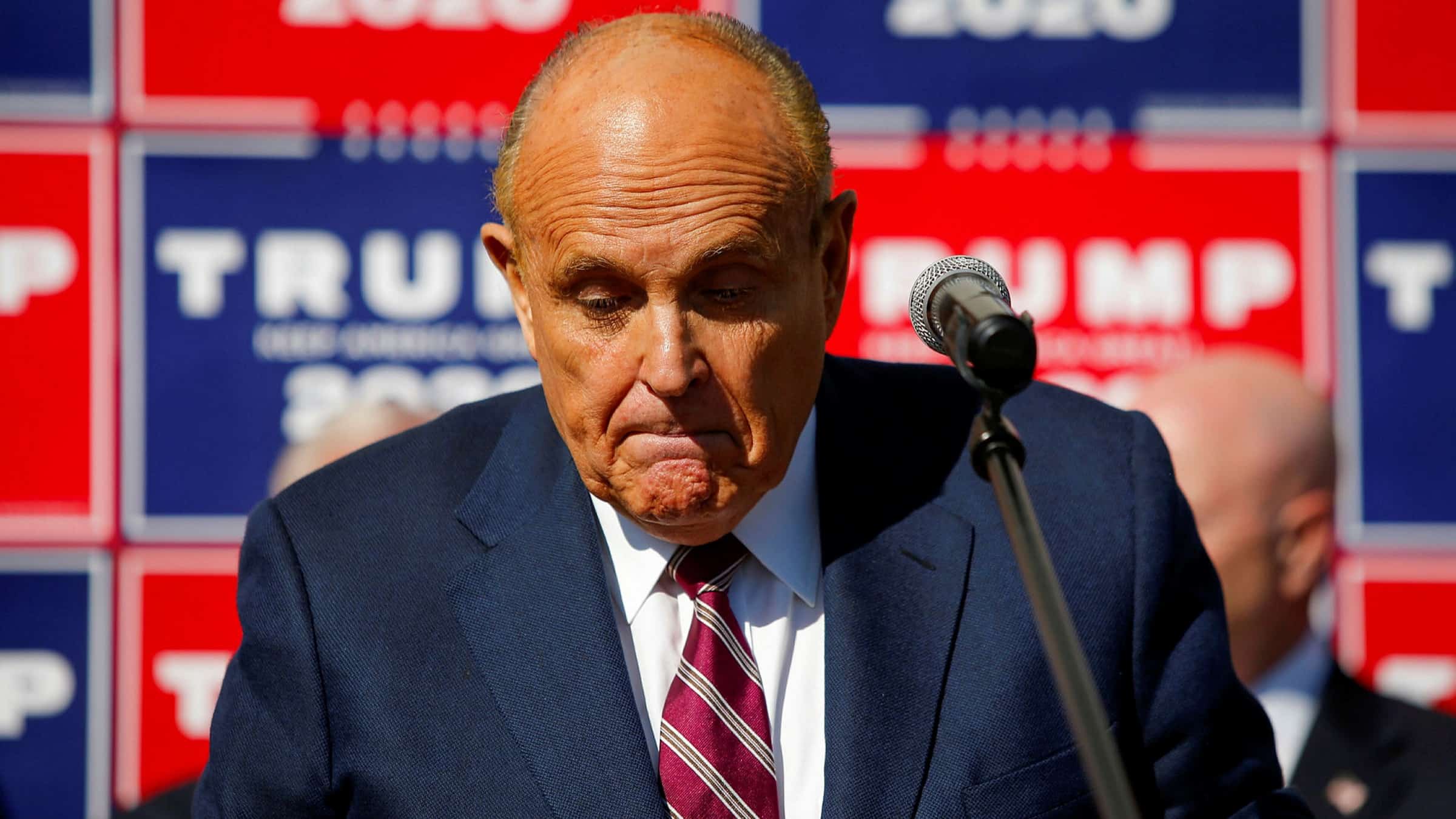 Rudy Giuliani suspended from practicing law in New York.