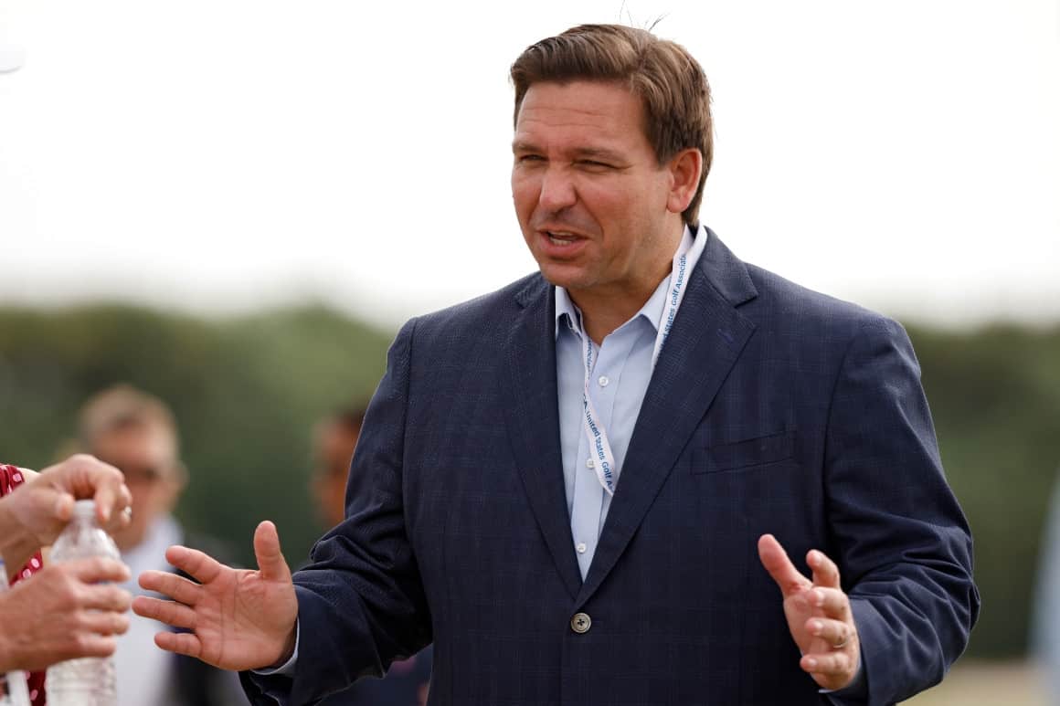 DeSantis signs legislation requiring state college and faculty to declare their beliefs.