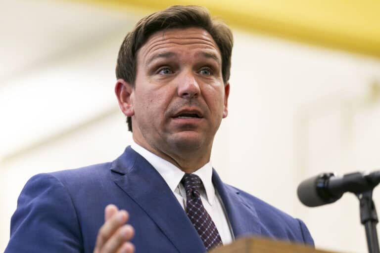 Editorial board of Florida newspaper blasts DeSantis for visiting Texas as COVID cases spike in Florida.