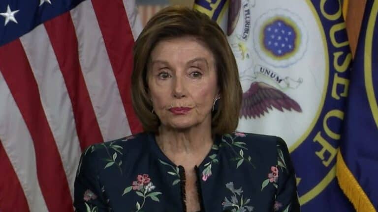 Speaker Pelosi calls McCarthy a “moron” for opposing new mask mandate.