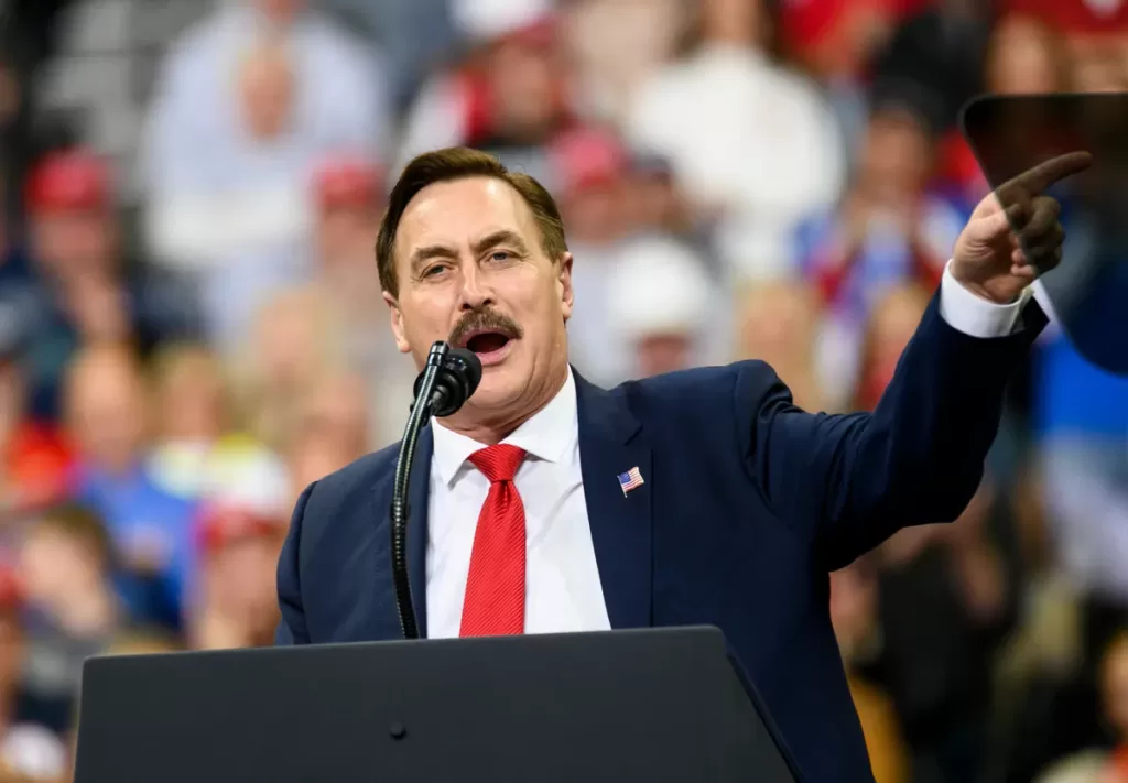 Mike Lindell pulls ads from Fox News.