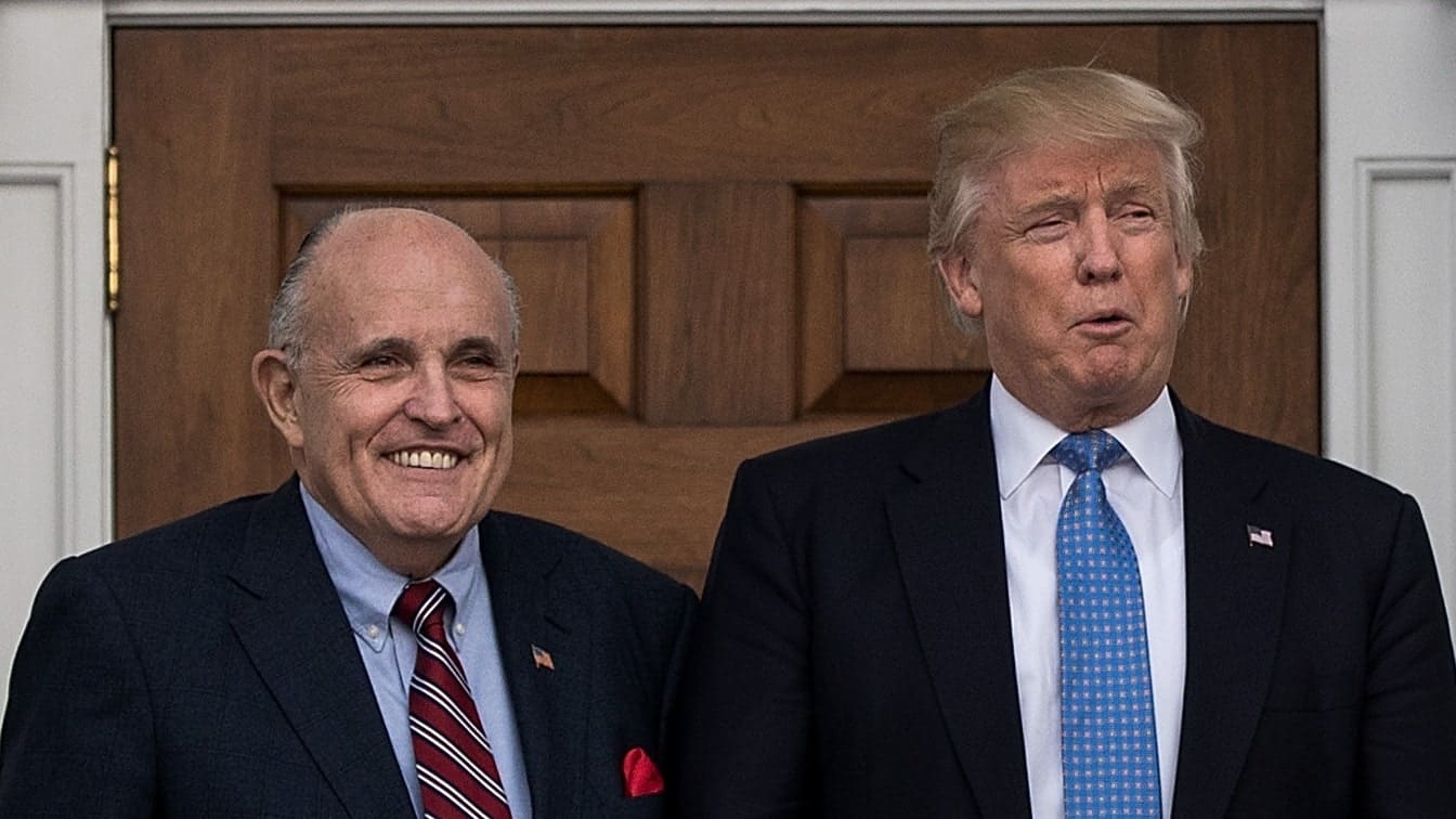 Trump has cut off Giuliani and is "annoyed" that he is asking for payment for his work challenging the election, book says.