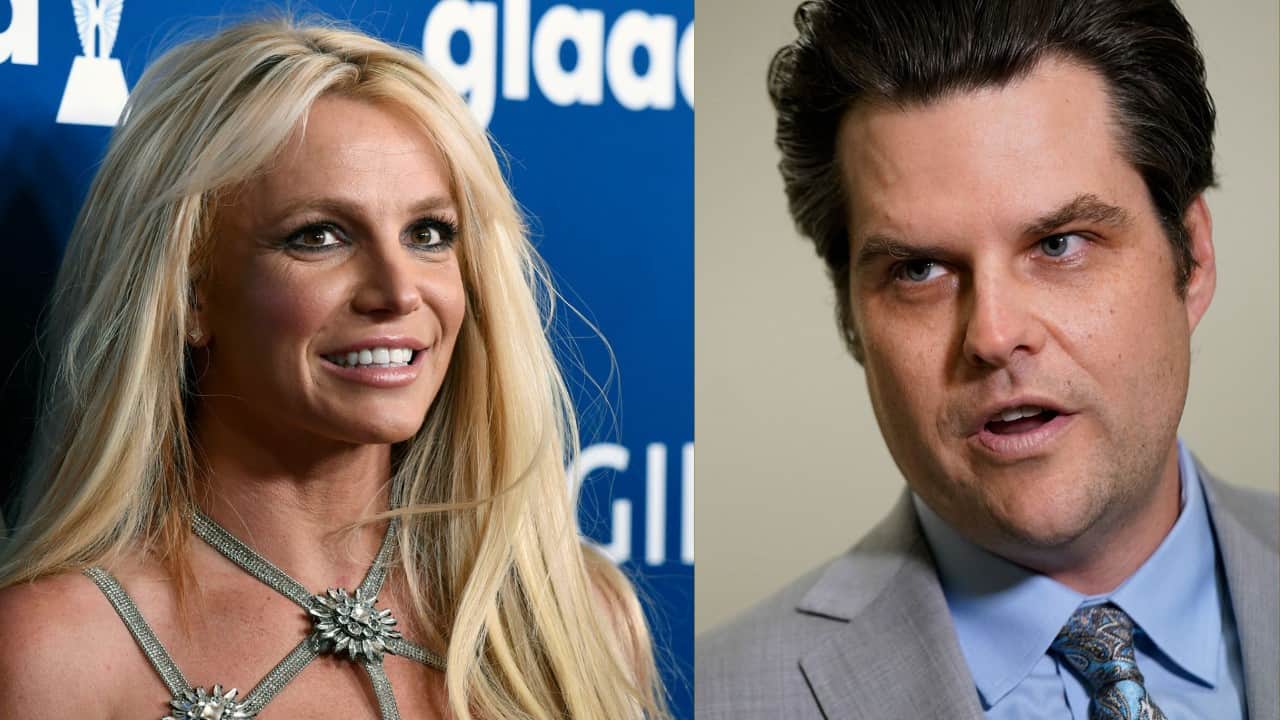 Gaetz invites Britney Spears to testify before Congress about how she's been "mistreated by America's legal system".