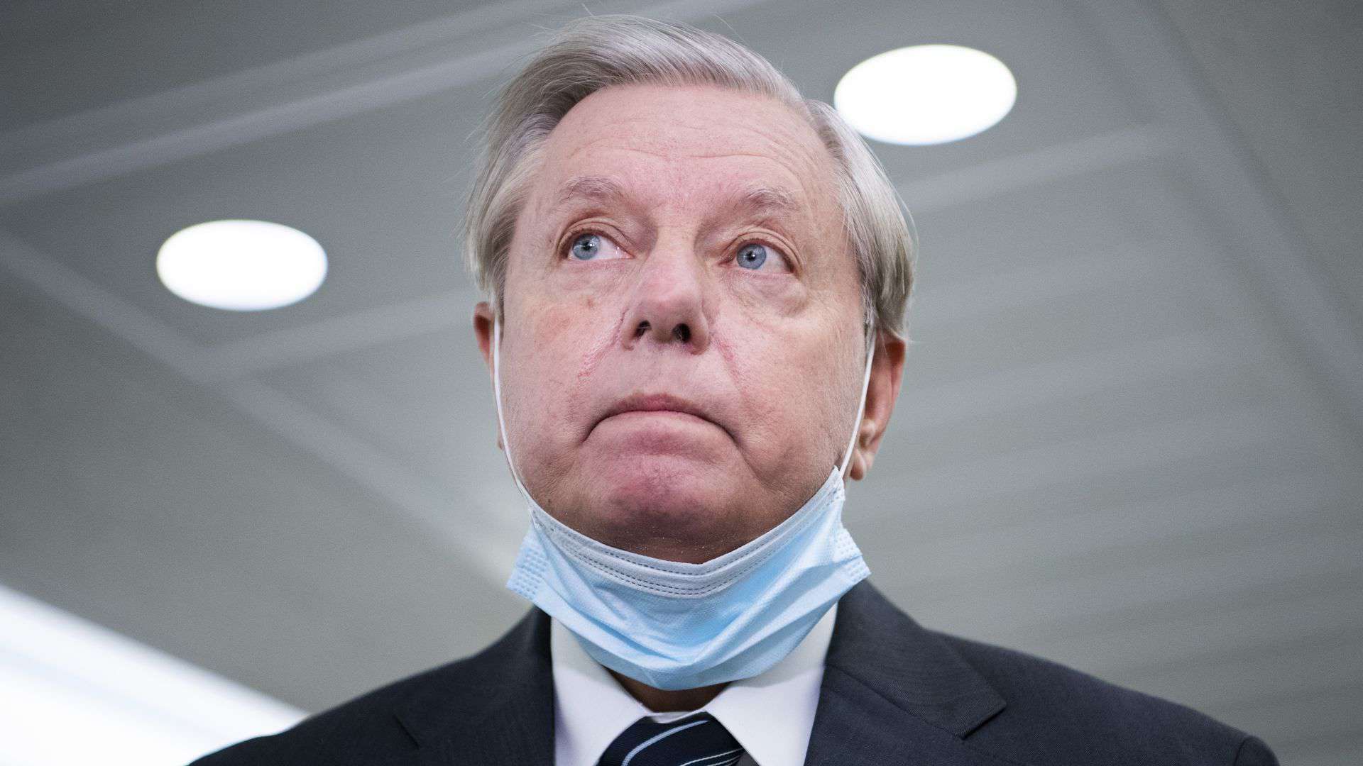 Lindsey Graham tests positive for COVID-19.