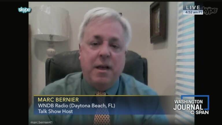 Anti-vax radio host Marc Bernier dies of COVID.