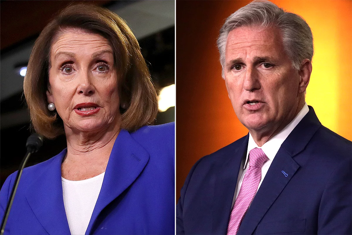 McCarthy jokes about physically assaulting Nancy Pelosi if he becomes Speaker.