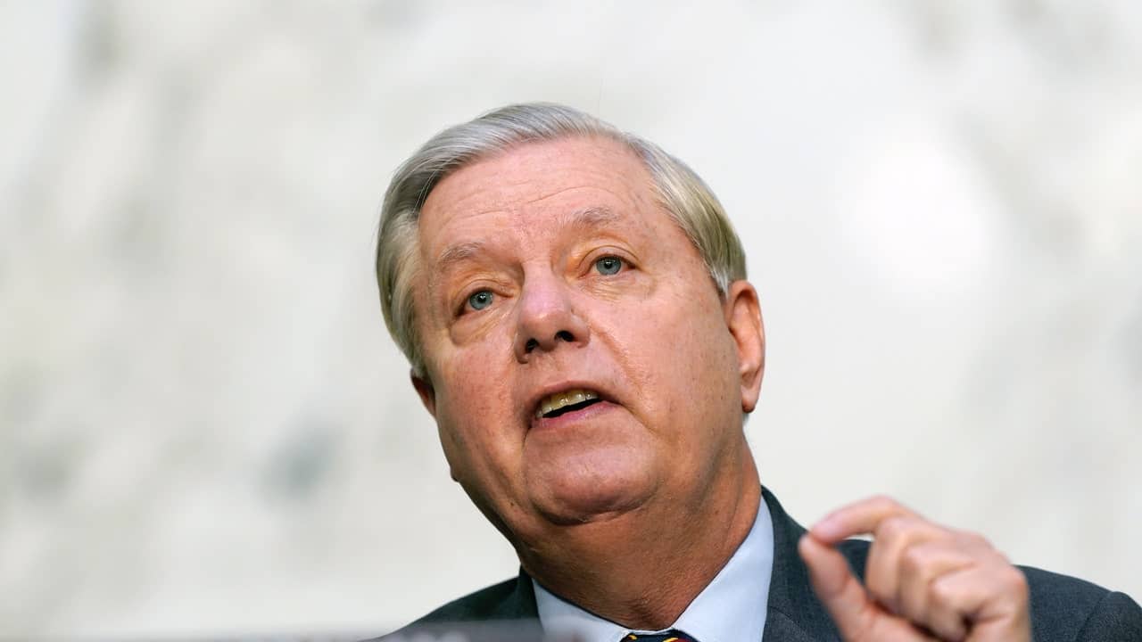 Lindsey Graham threatens Biden with impeachment over Afghanistan.