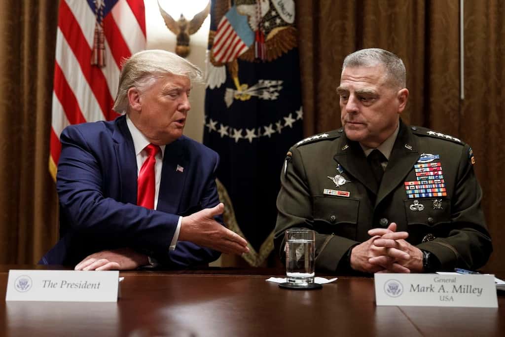 Trump responds to bombshell Gen. Milley story, calls it 'fake news'