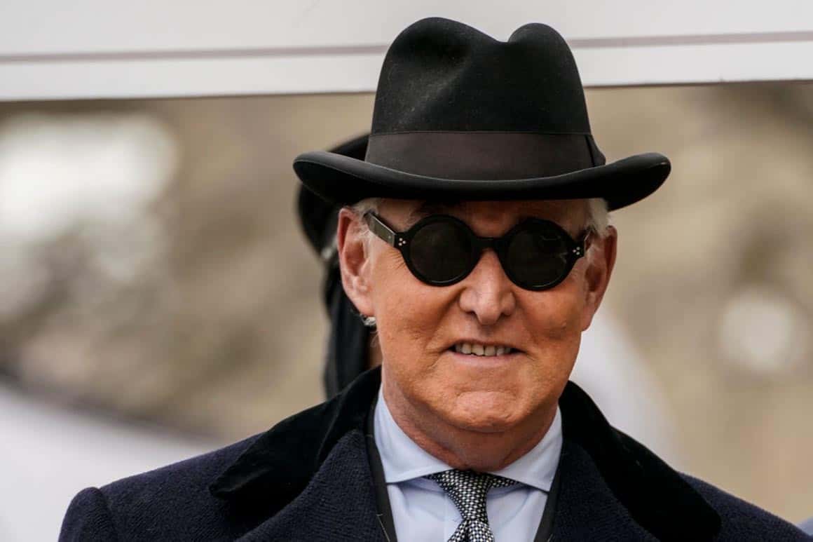 Roger Stone served with Capitol riot lawsuit during live radio interview.