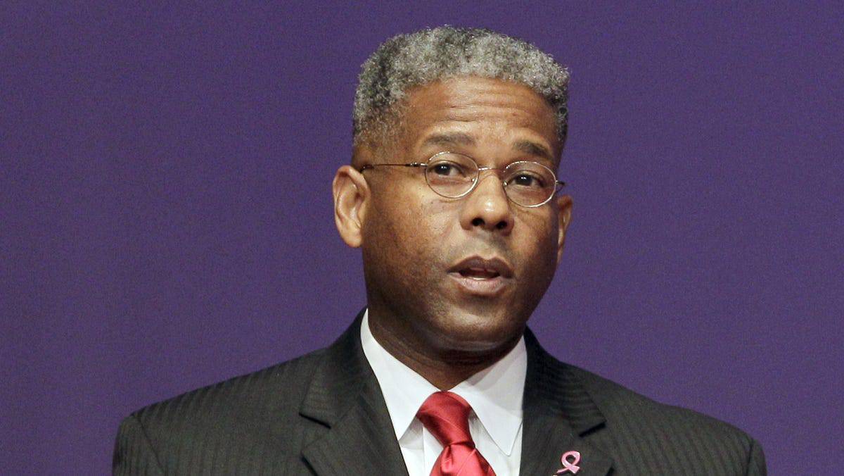 Unvaxxed Allen West says he has COVID-related pneumonia.