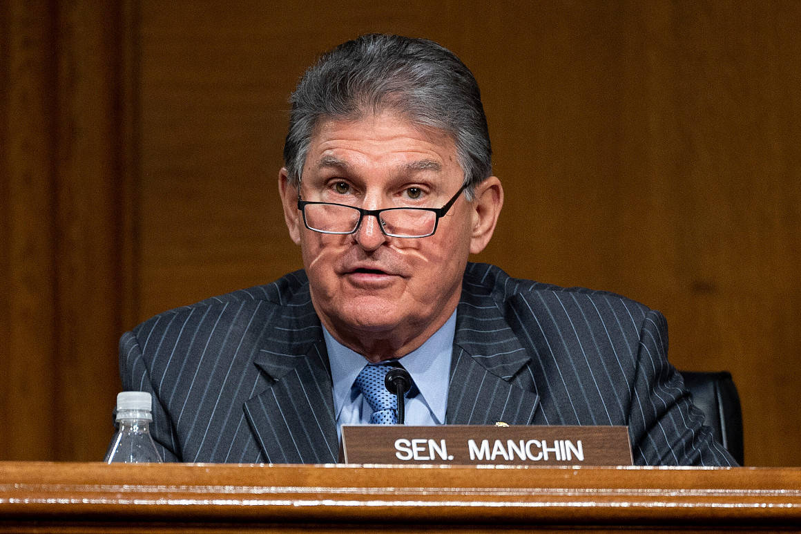 Manchin says he offered to become an independent if he was a "embarrassment" to Democrats.