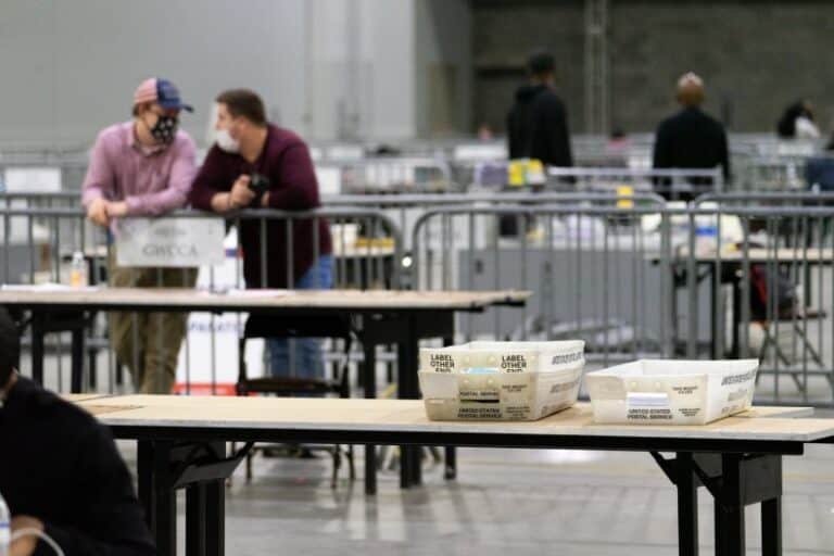 2 Georgia election workers were fired for allegedly shredding voter registration forms ahead of local elections: Report.