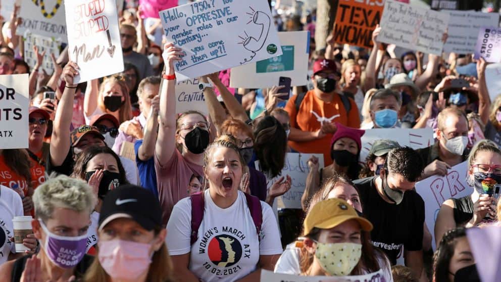 Appeals court reinstates Texas abortion law: Report.