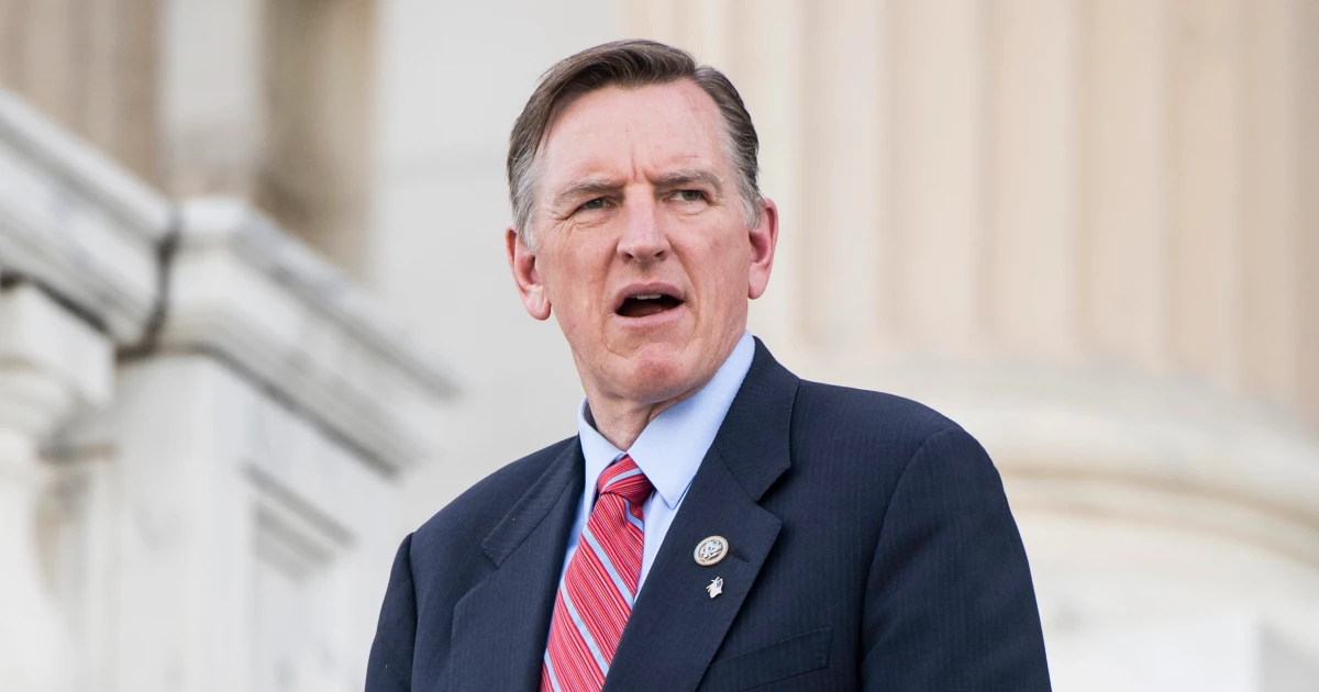 Paul Gosar complains there aren't enough white people in the army.