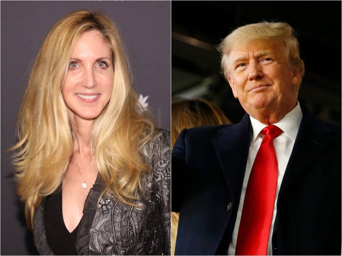 Ann Coulter Calls Trump 'Abjectly Stupid' For Betraying His Base: Report.