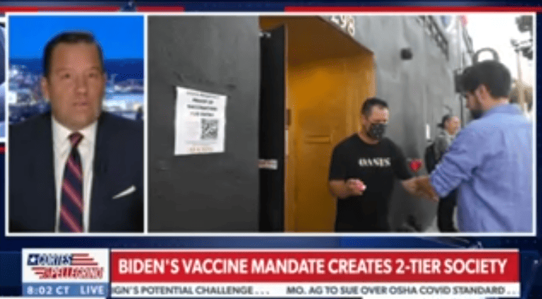 Newsmax to implement vaccine mandate.