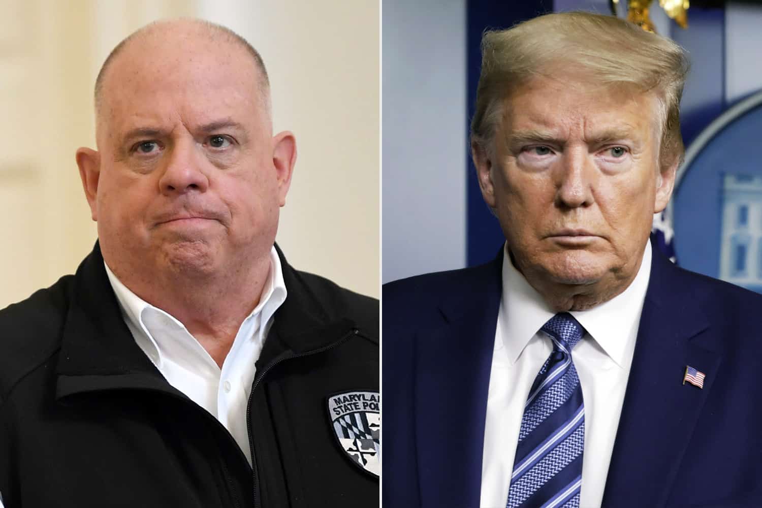 Gov. Hogan knocks Trump for inserting himself in gubernatorial race: 'I'd prefer endorsements from people who didn't lose Maryland by 33 points