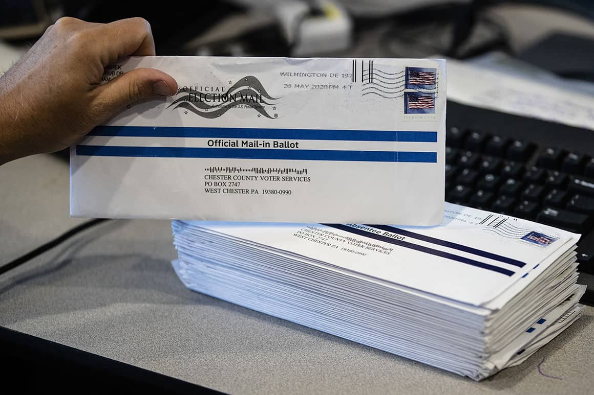 Pennsylvania court declares mail-in voting law unconstitutional.