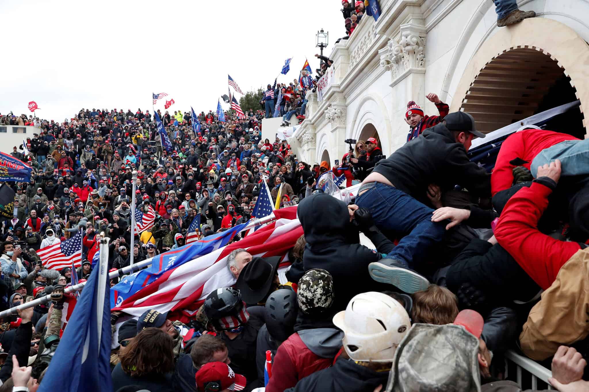 Capitol rioter announces bid for Senate: 