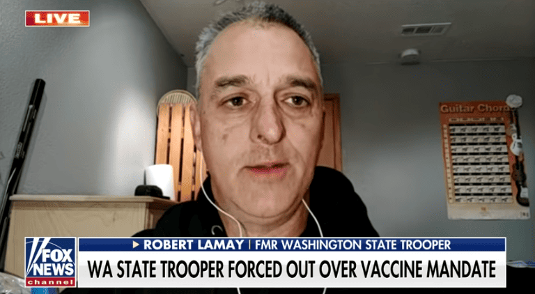 Washington State trooper who refused to get vaccinated and told Gov. Inslee to 'kiss my a**,' dies of COVID-19