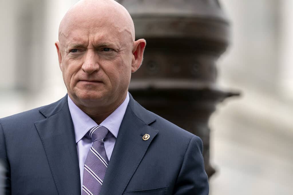 Mark Kelly says he'll back changing filibuster rule for voting rights: Report.