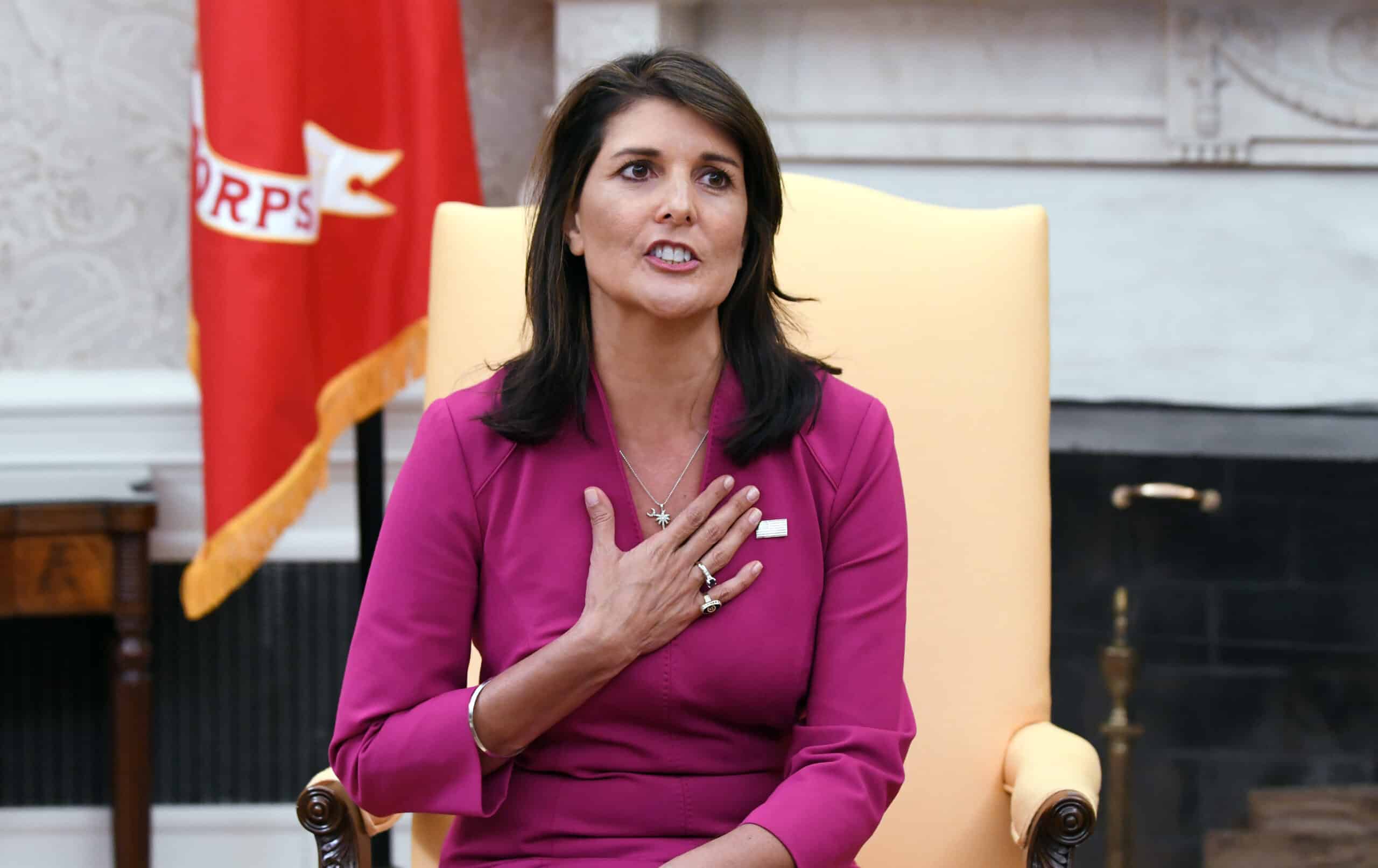 Nikki Haley: Pence "did what he thought was right" when he certified the election.