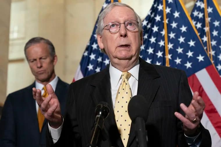 Mitch McConnell breaks with RNC, calls Jan. 6 a "violent insurrection"